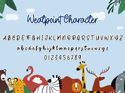Weatpoint - Playful Script Font