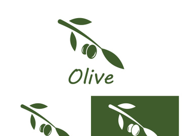 Olive fruit logo design. preview picture