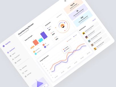 Task Management Dashboard UI Design