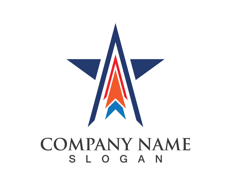 star vector icon illustration design template