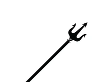 Trident Logo Template vector icon illustration design