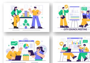 8 City Council Meeting Illustration