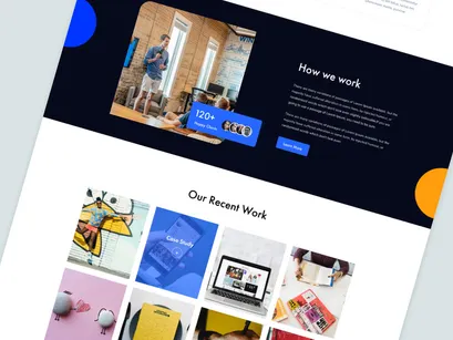 Corpa - Corporate Website Landing Page