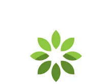 Green leaf ecology nature element vector icon
