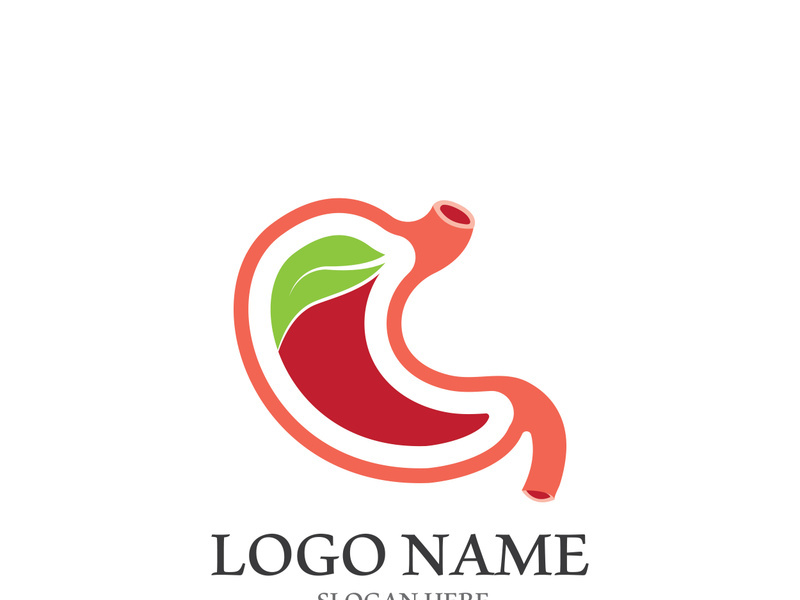 stomach care icon design concept vector illustration