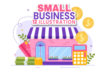 12 Small Business Loan Illustration preview picture
