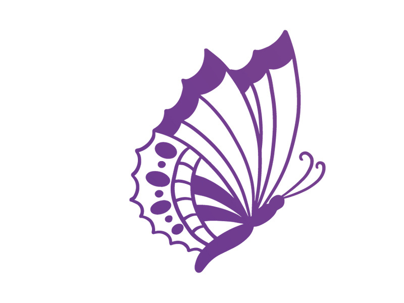 Butterfly, SVG Vector Illustration