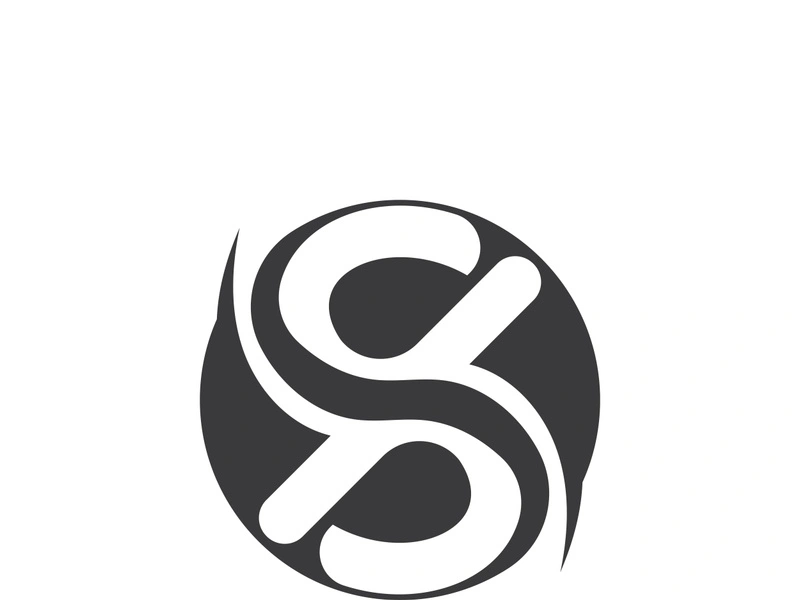 Business corporate S letter logo design vector
