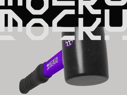 Rubber Mallet Mockup