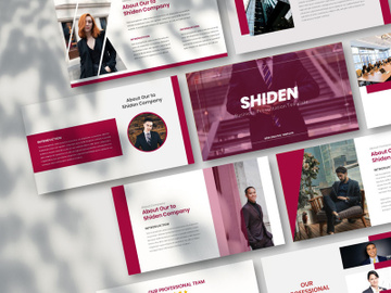 Shiden - Business Powerpoint Template preview picture
