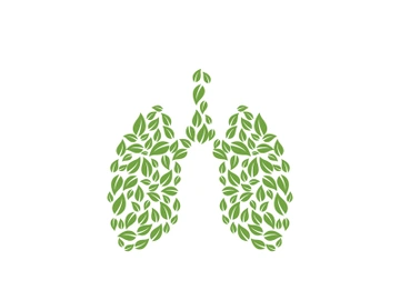 Lung icon logo for medical design preview picture