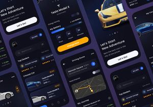 Car Rent Mobile UI Kit