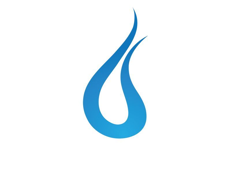 Water drop Logo Template vector illustration design