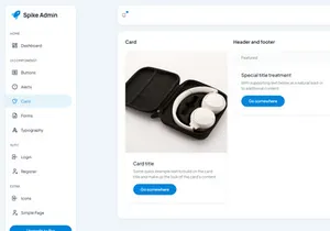 Spike Bootstrap Free Admin Dashboard Template