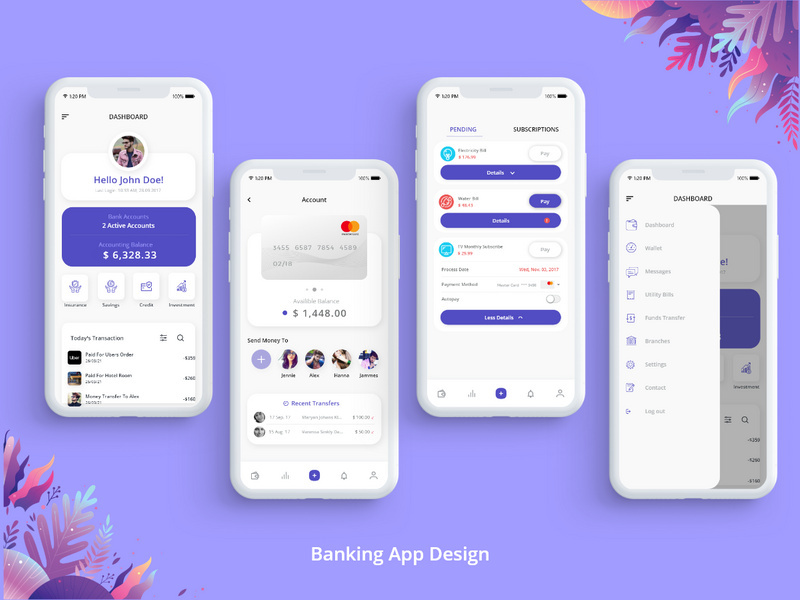Bank App Design