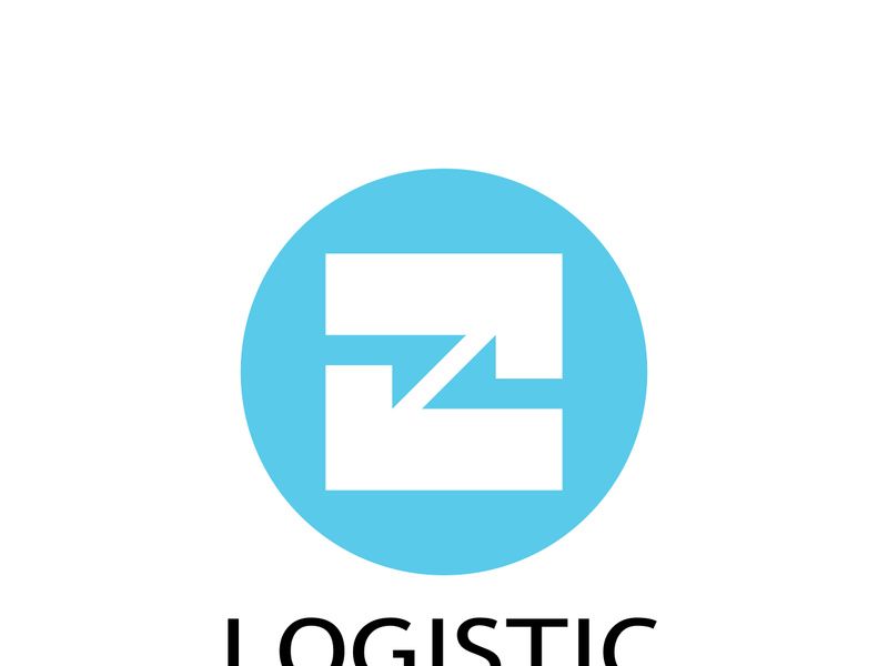 logistics logo icon illustration vector design  distribution symbol  delivery of goods  economy  finance