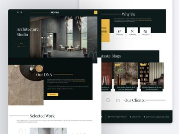 Architaa | Architecture & Interior Design Studio [Figma] preview picture