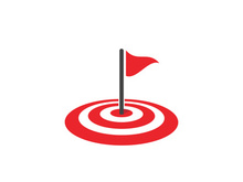 Focus icon illustration design template