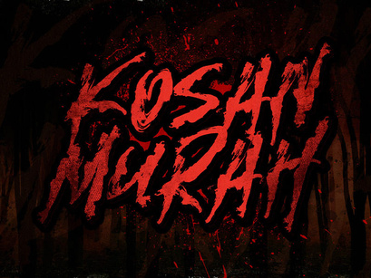 Kosan Murah! - Horror Font