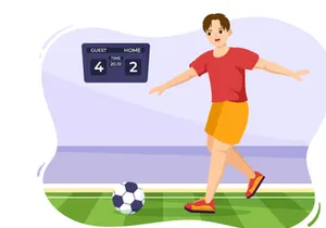 11 Futsal, Soccer or Football Sport Illustration