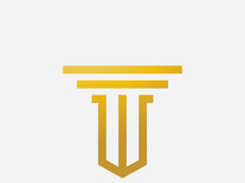 Column icon vector Logo Template  illustration design