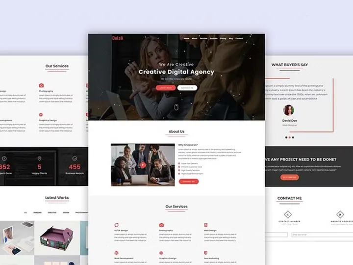 Multipurpose HTML Template