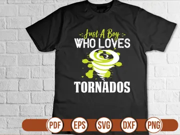 Just A Boy Who Loves Tornados preview picture
