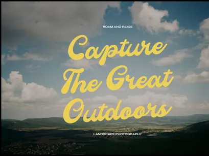 Mainer Wisdom | Retro Bold Script
