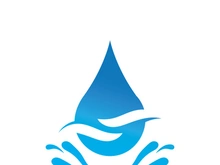 Water drop logo icon illustration template design