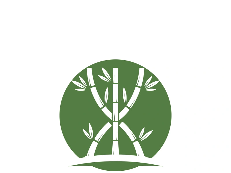 Bamboo Logo Template vector icon