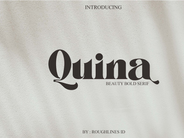Quina Beauty Bold Serif preview picture
