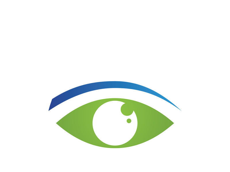 Eye vector logo design image template