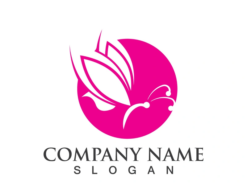 Butterfly logo template symbol vector icon design