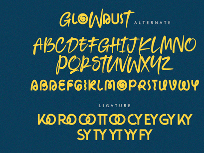 Glowdust - Display Sans