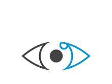 Eye vector logo design image template