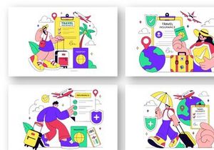 10 Travel Insurance Illustration
