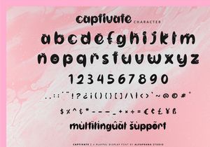 Captivate - Display Font