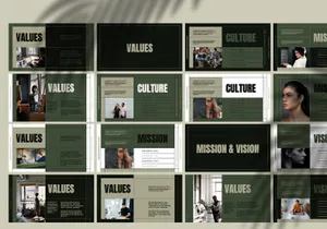 MANIEFESTO Creative Agency PowerPoint Template