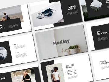 Hadley - PowerPoint Template preview picture