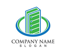 Digital book logo technology vector icon design