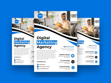 Business Marketing Agency Flyer template Ver-1 preview picture