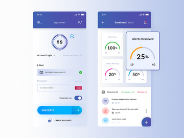 登录和仪表板事件(Login & Dashboard Event)