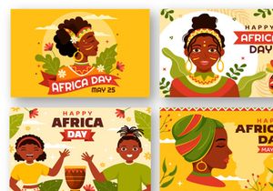 16 Happy Africa Day Illustration