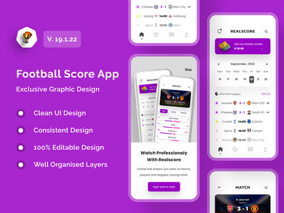 Football Score Manager App
