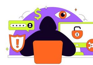 10 Hacker Digital Crime Illustration