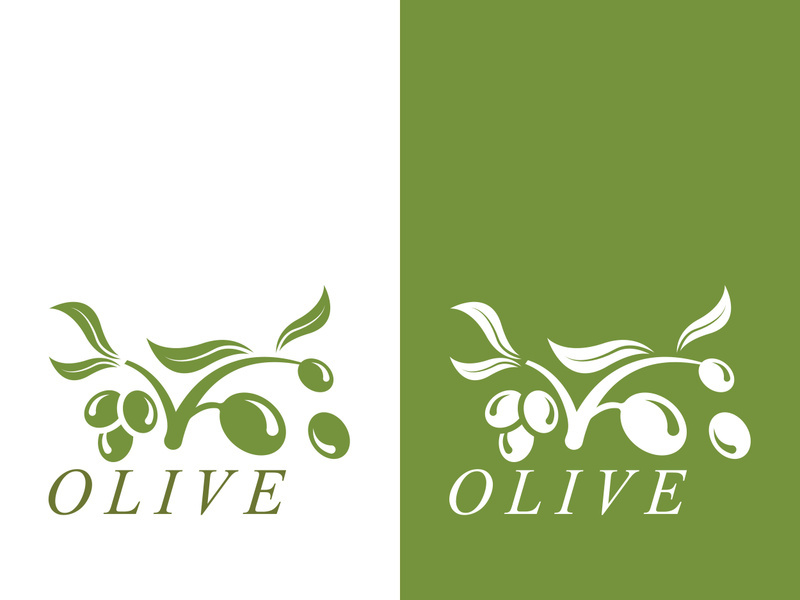 Extra virgin olive oil logo icon design vector illustration