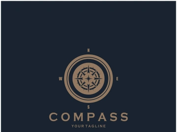 compass icon isolated on background.modern flat compass pictogram,business,marketing,internet concept.trendy simple vector symbol for websitedesign or button to mobile app.logo illustration. preview picture