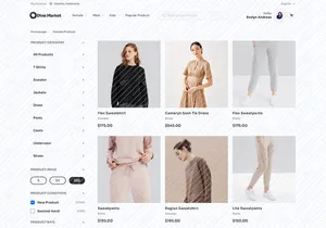 E-Commerce UI Website Design