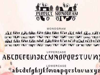 Perfect Easter Monogram