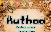 Kuthaa – Modern Casual Handwritten Font (TTF)